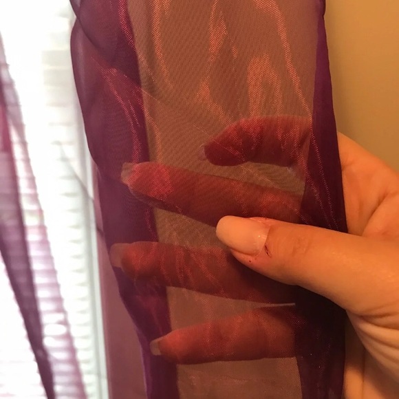 IKEA Window magenta shears (2) - Picture 3 of 5